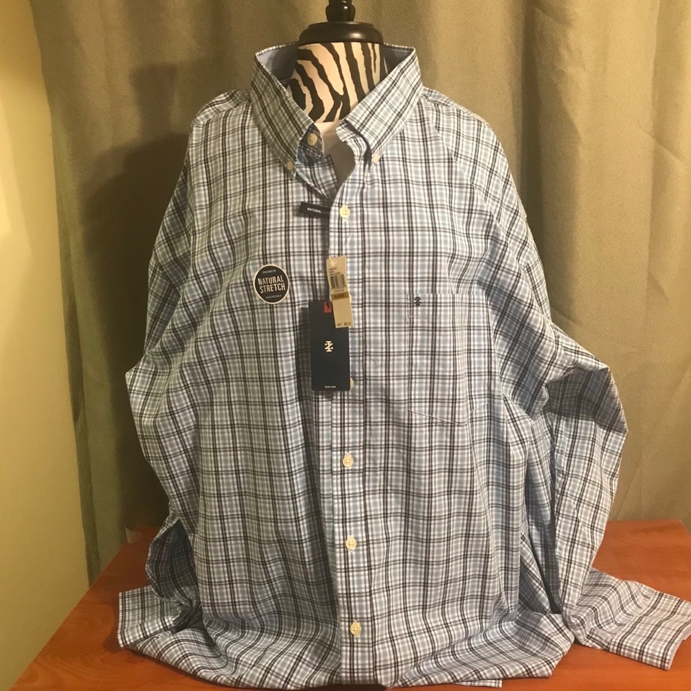 New Big and Tall 4 XL Izod Long sleeve